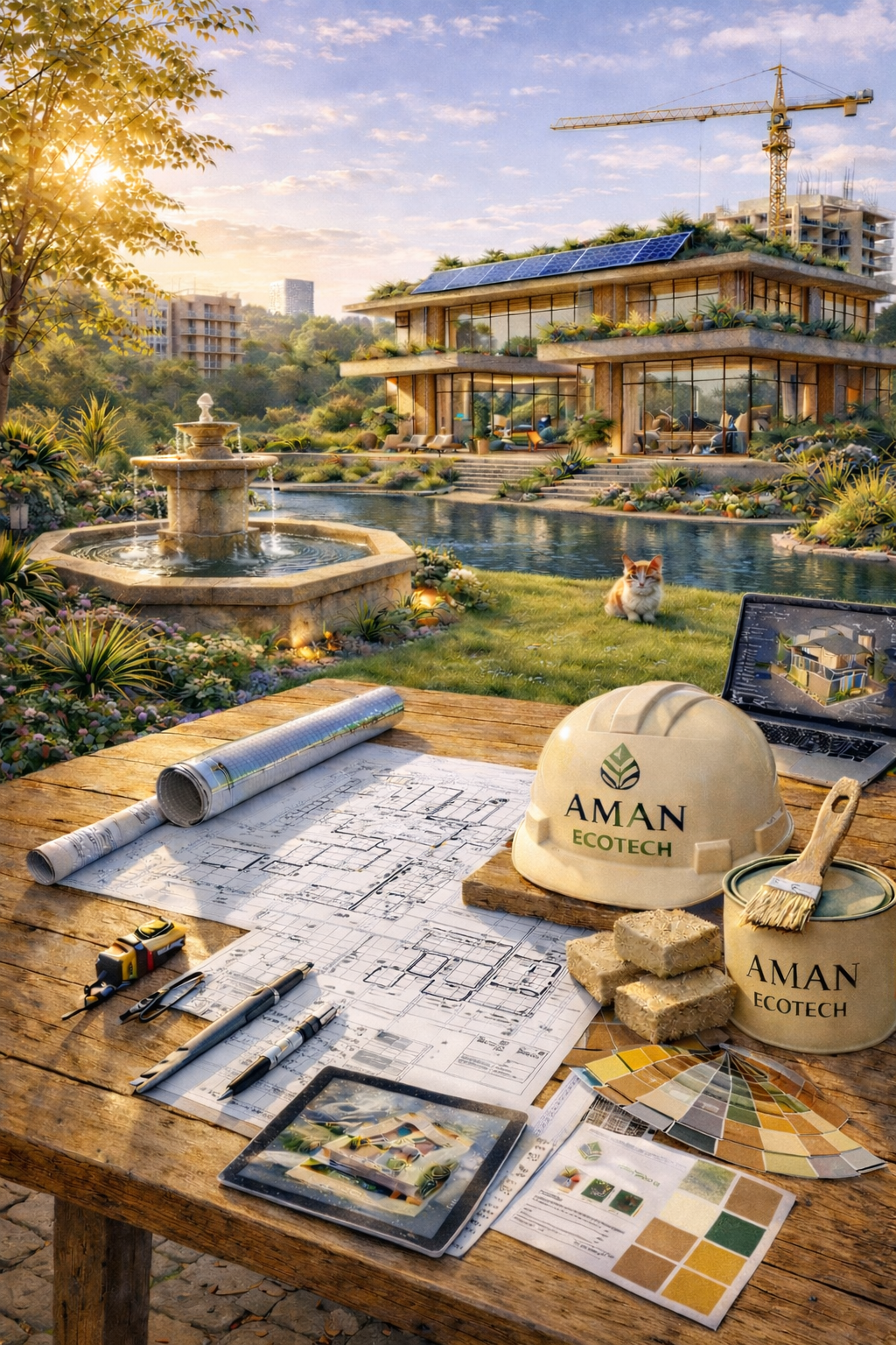 Aman Ecotech — visuel hero